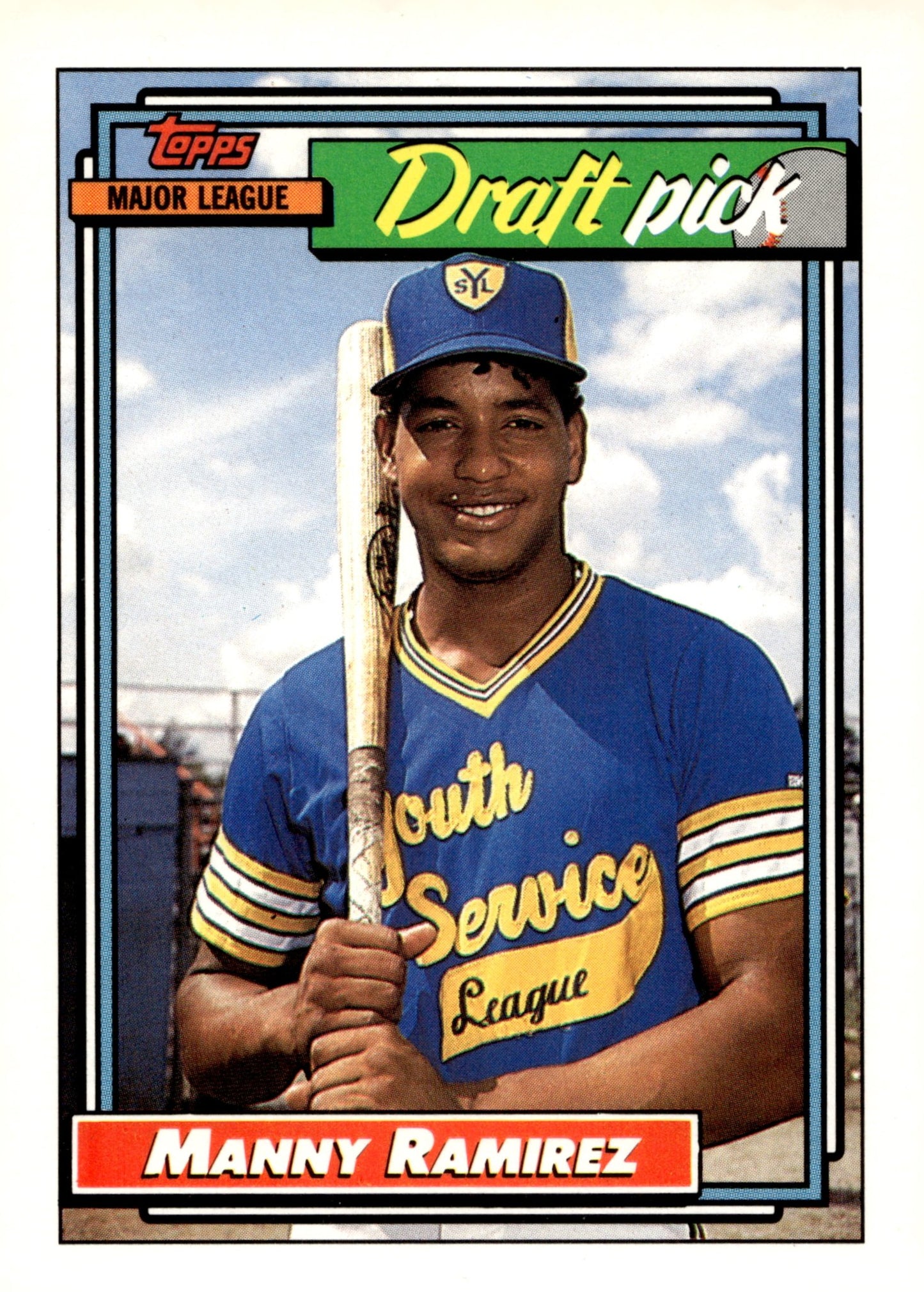 Manny Ramirez 1992 Topps Draft Pick RC #156 - Collector Store LLC