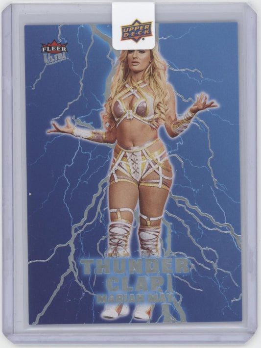 Mariah May 2025 Upper Deck Fleer Ultra Thunder Clap #8 - Collector Store LLC