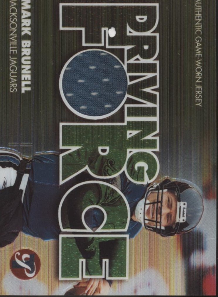 Mark Brunell 2002 Topps Pristine Driving Force Swatch #DF - MB - Collector Store LLC