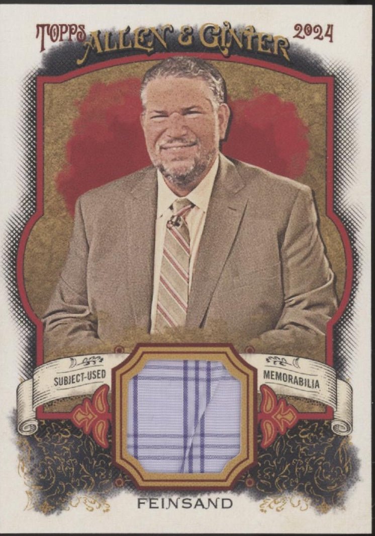 Mark Feinsand 2024 Topps Allen & Ginter Swatch #AGR - MF - Collector Store LLC
