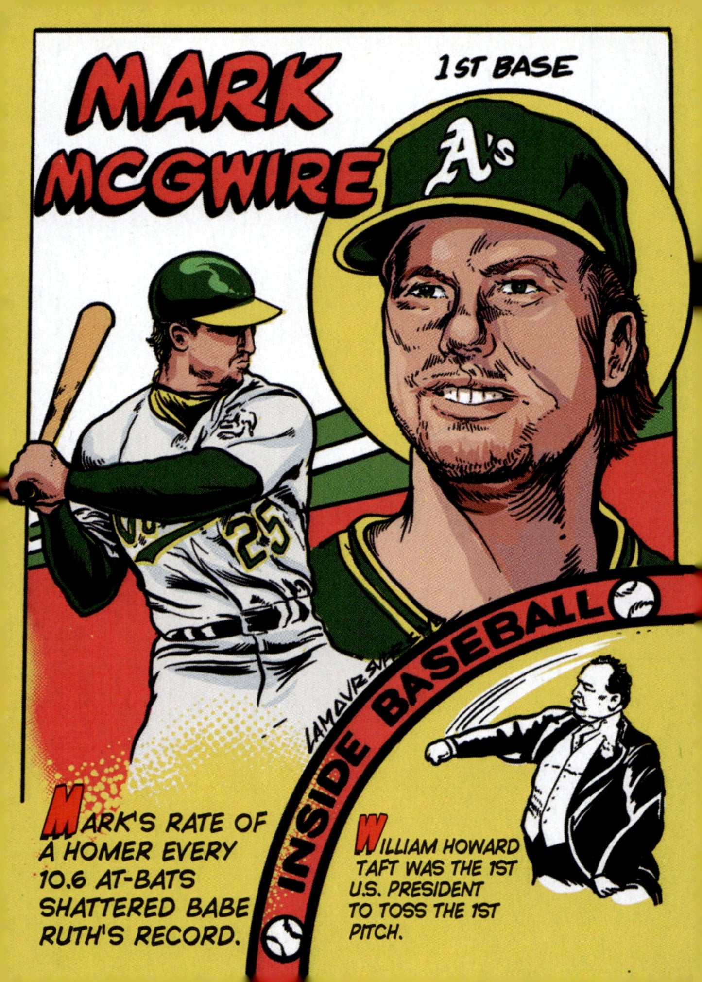 Mark McGwire 2023 Topps Archives Inside Baseball Comic #79TC - 12 - Collector Store LLC