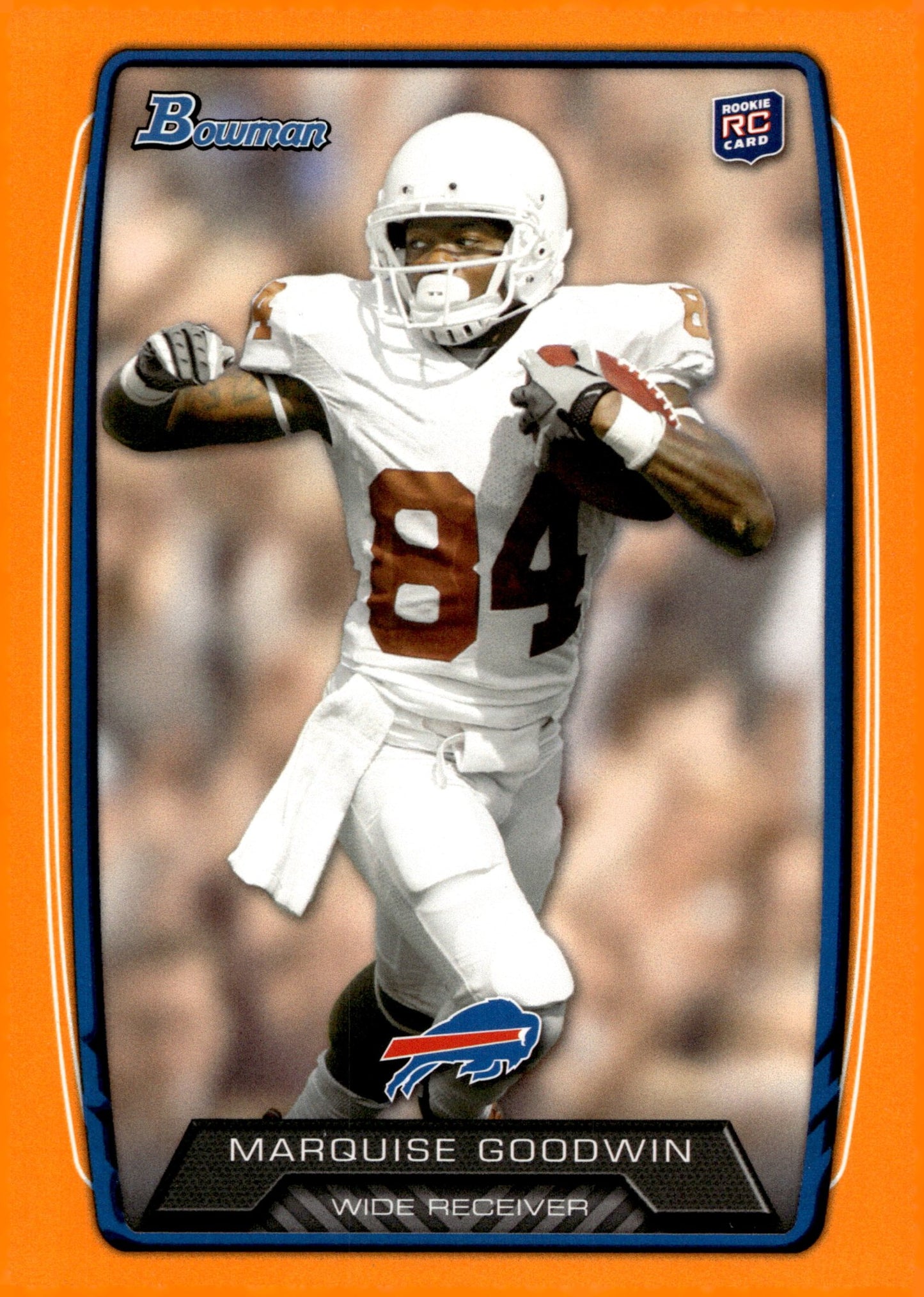 Marquise Goodwin 2013 Bowman Orange RC 124/299 #183 - Collector Store LLC