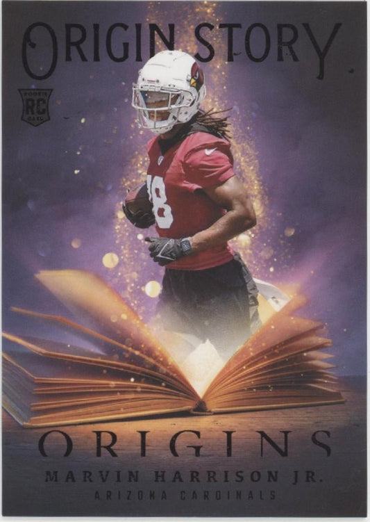 Marvin Harrison Jr. 2024 Panini Origins Origin Story RC #7 - Collector Store LLC