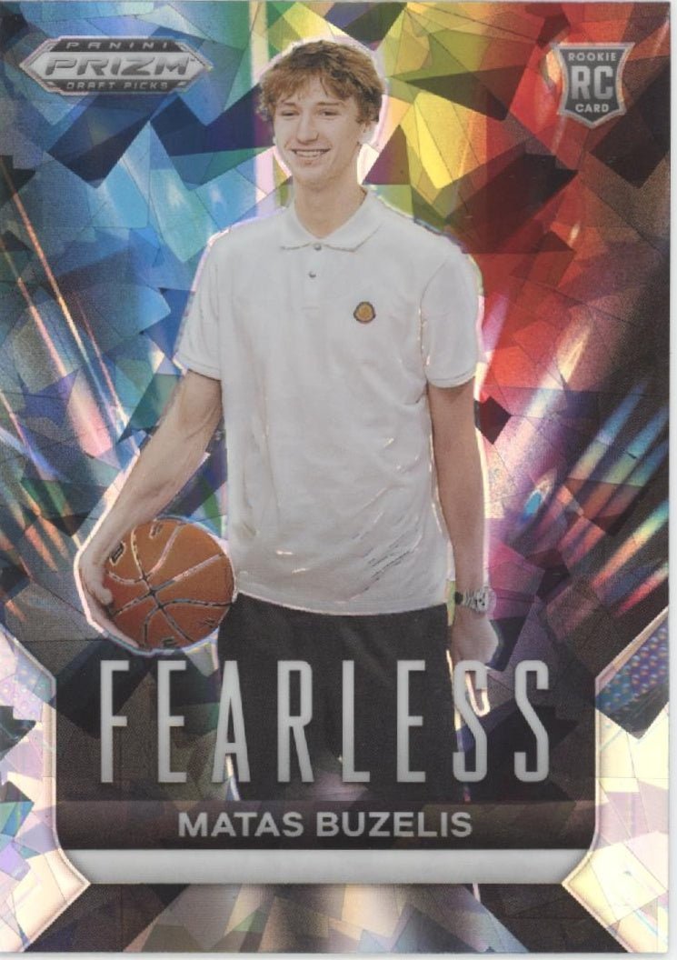 Matas Buzelis 2024 Panini Prizm Draft Picks Fearless Ice Prizm RC #14 - Collector Store LLC