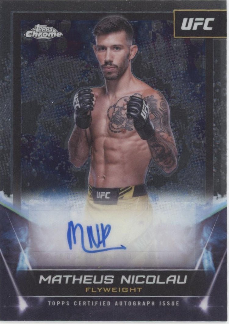 Matheus Nicolau 2024 Topps Chrome Auto #FNA - MNI - Collector Store LLC