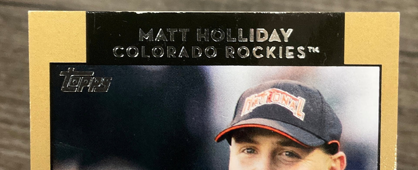 Matt Holiday 2007 Topps All Star Game Stitches Swatch #ASMH - Collector Store LLC