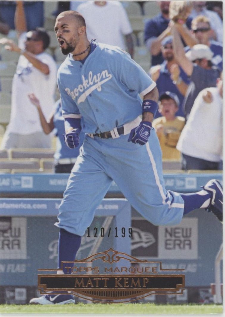 Matt Kemp 2011 Topps Marquee Moment 120/199 #52 - Collector Store LLC