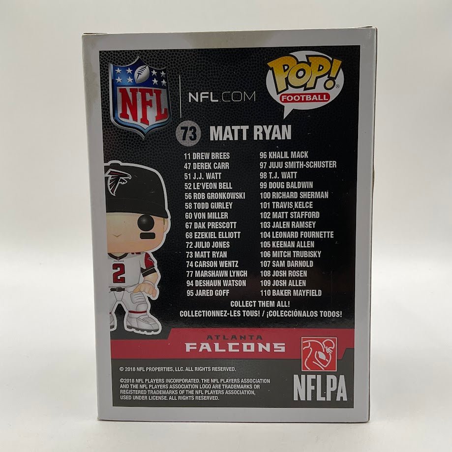 Matt Ryan Funko Pop! Atlanta Falcons 73 - Collector Store LLC
