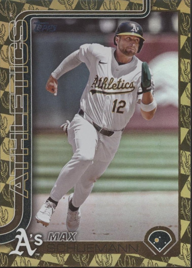 Max Schuemann 2025 Topps Series 1 Gold Foil 14/50 305 - Collector Store LLC
