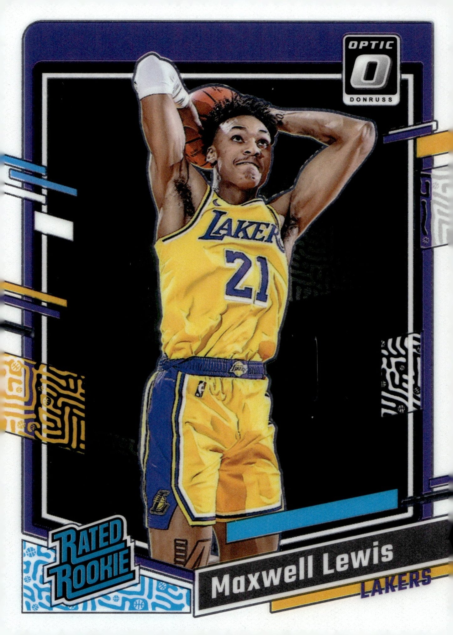 Maxwell Lewis 2023 - 24 Panini Donruss Optic Rated Rookie RC #211 - Collector Store LLC