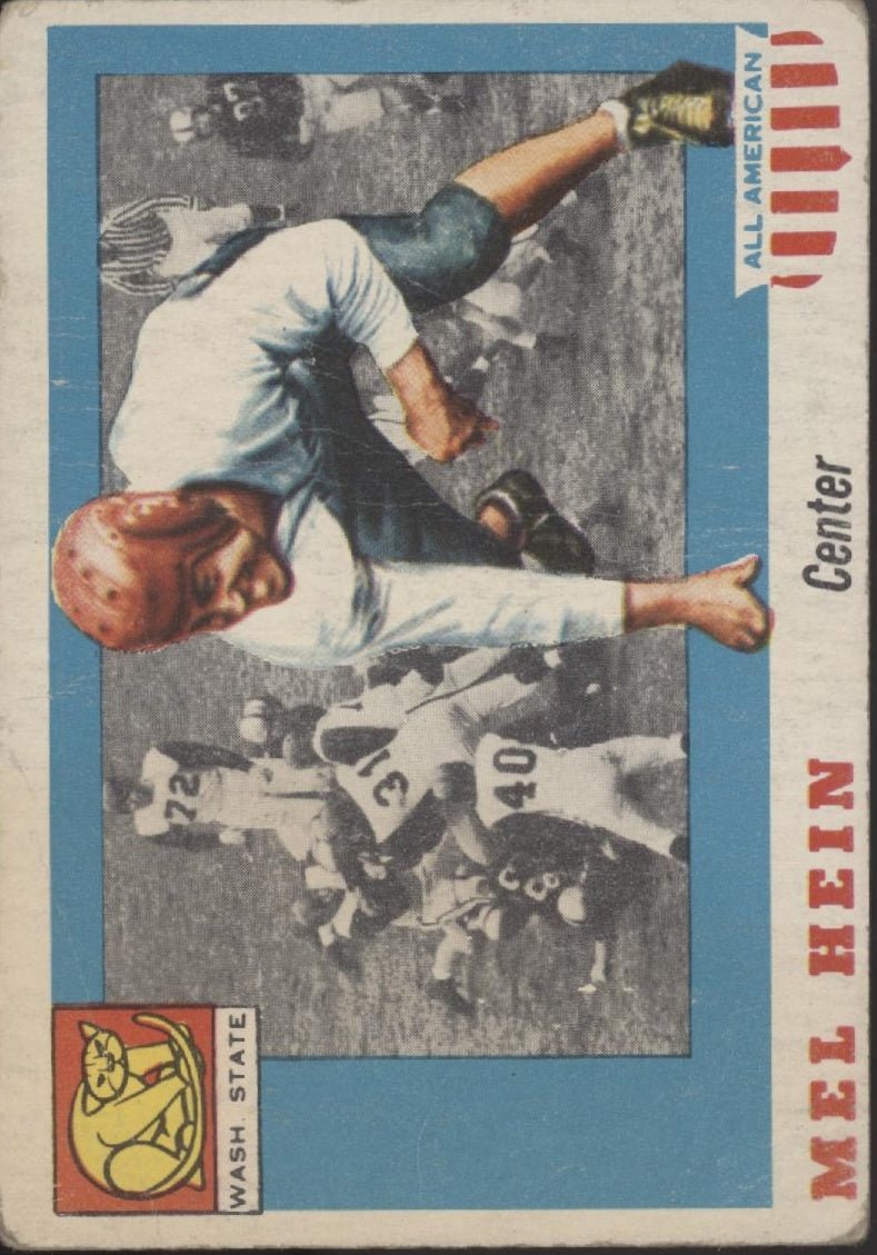 Mel Hein 1955 Topps All American RC #28 VG #1 - Collector Store LLC
