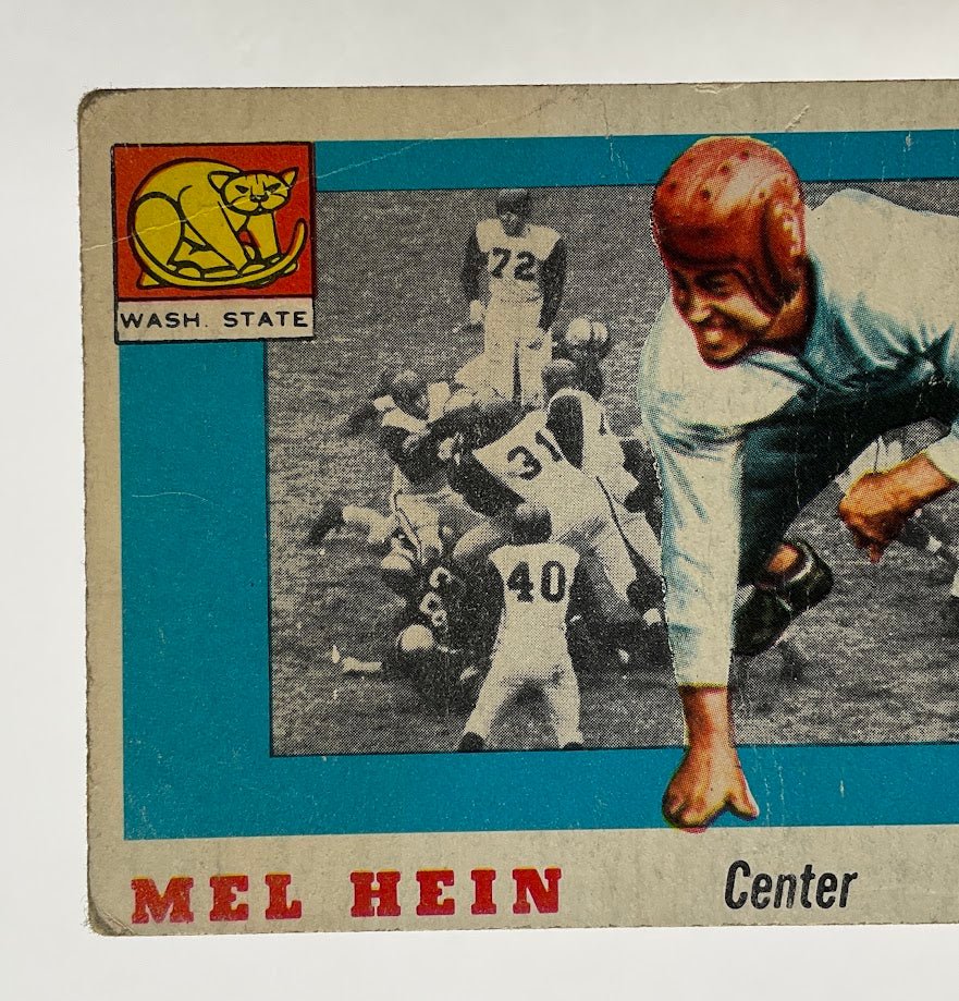 Mel Hein 1955 Topps All American RC #28 VG #1 - Collector Store LLC
