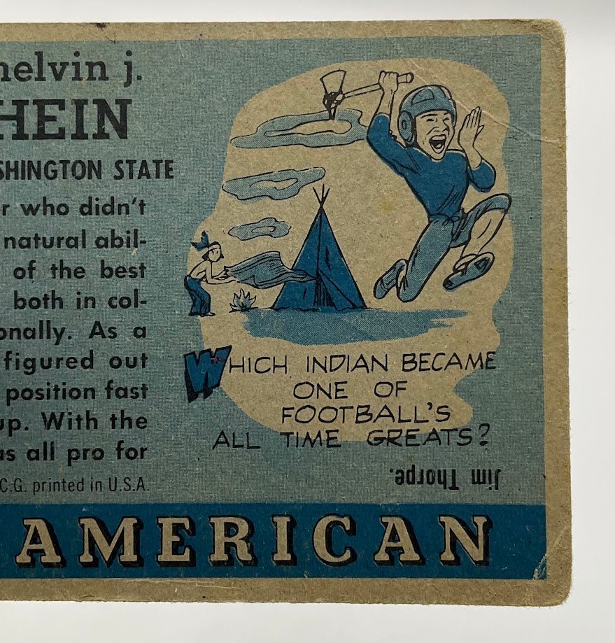 Mel Hein 1955 Topps All American RC #28 VG #2 - Collector Store LLC