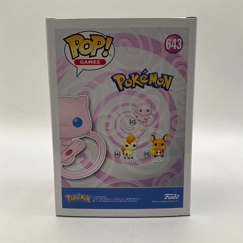 Mew Funko Pop! Pokemon #643 - Collector Store LLC