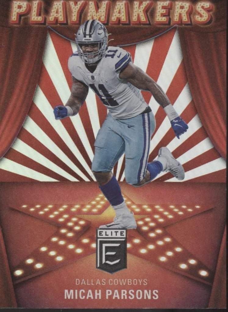 Micah Parsons 2022 Panini Donruss Elite Playmakers #PM - 15 - Collector Store LLC