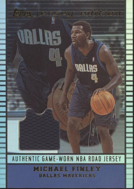 Michael Finley 2002 - 03 Topps Jersey Edition Swatch #JEMF - Collector Store LLC