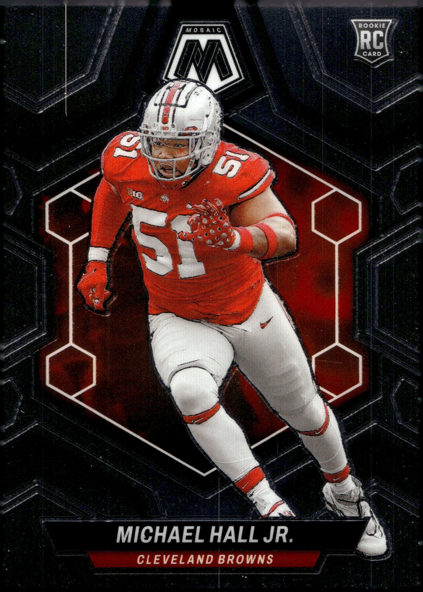 Michael Hall Jr. 2024 Panini Mosaic RC #352 - Collector Store LLC