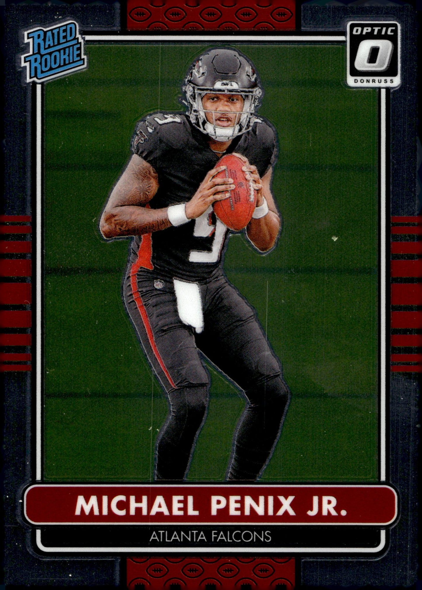 Michael Penix Jr. 2024 Panini Donruss Optic Retro Series Rated Rookie RC #9 - Collector Store LLC