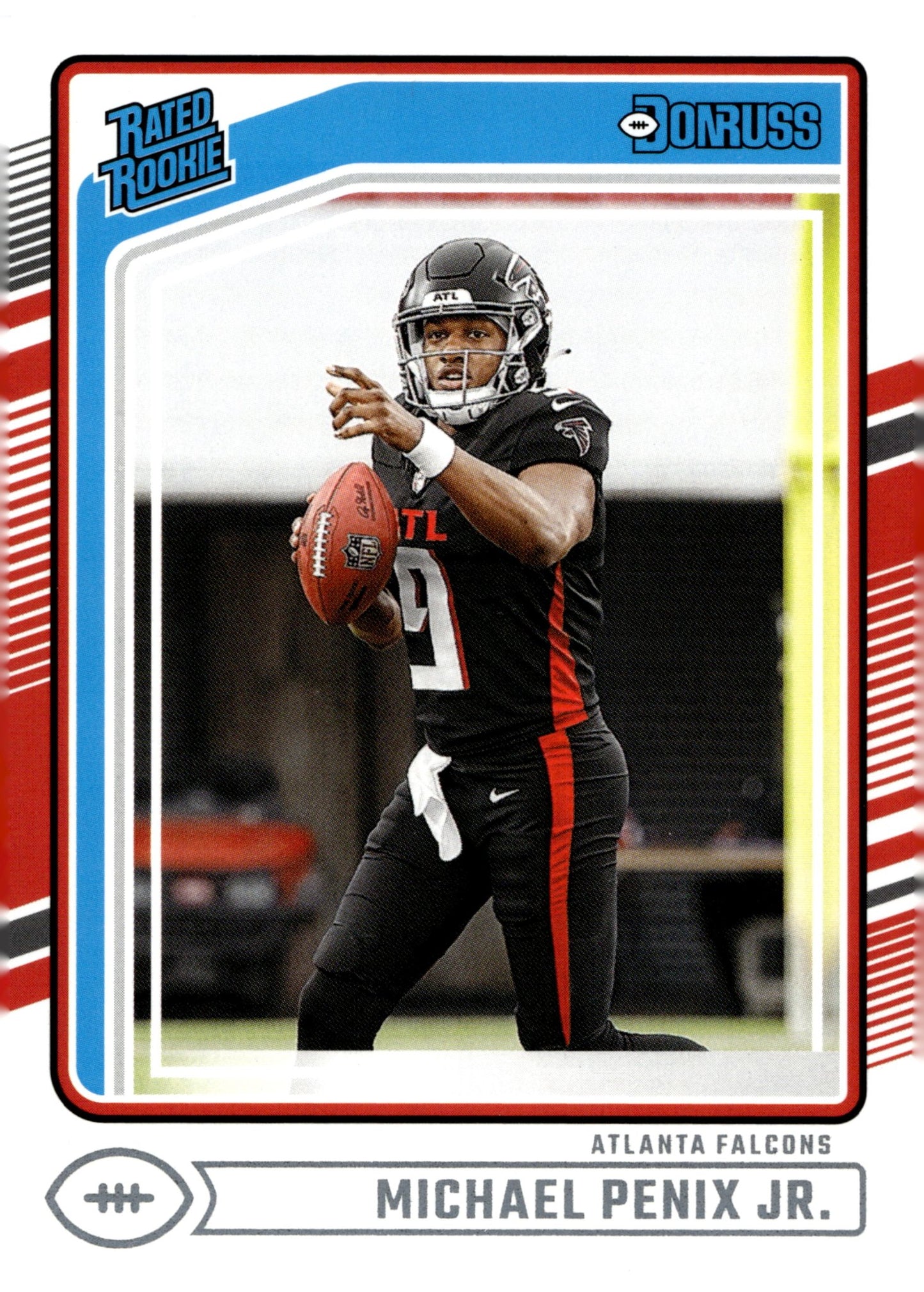 Michael Penix Jr. 2024 Panini Donruss Rated Rookie RC #308 #5 - Collector Store LLC