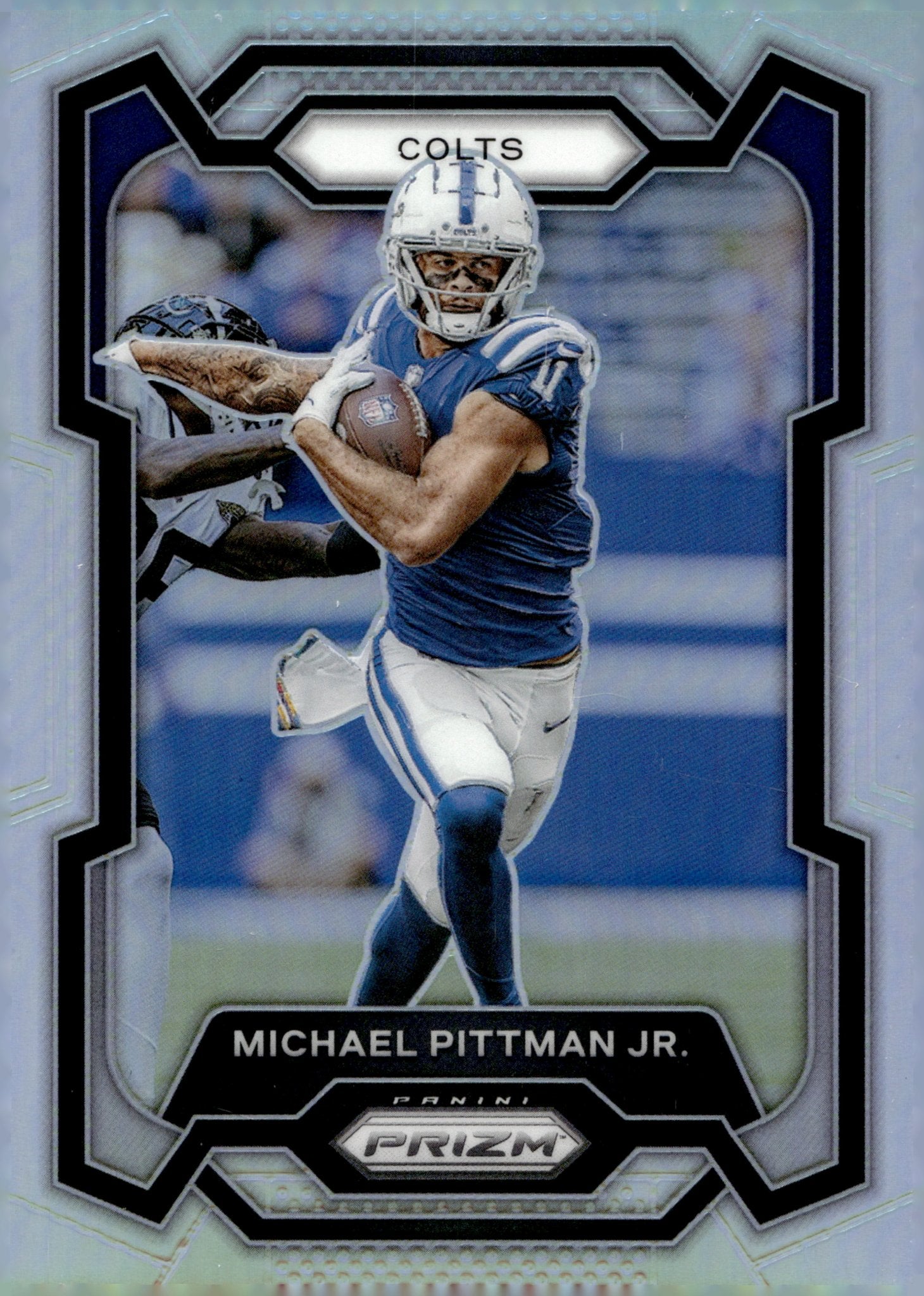 Michael Pittman Jr. 2023 Panini Prizm Silver Prizm #129 - Collector Store LLC