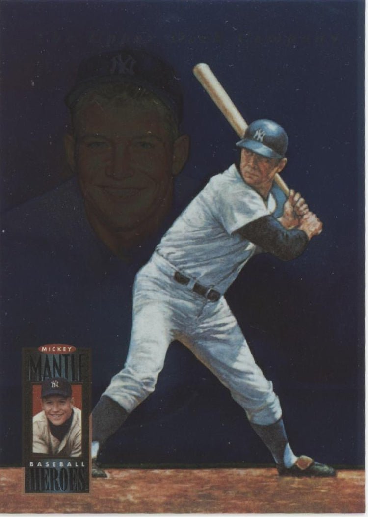Mickey Mantle 1994 Upper Deck Mantle Heroes #72 - Collector Store LLC