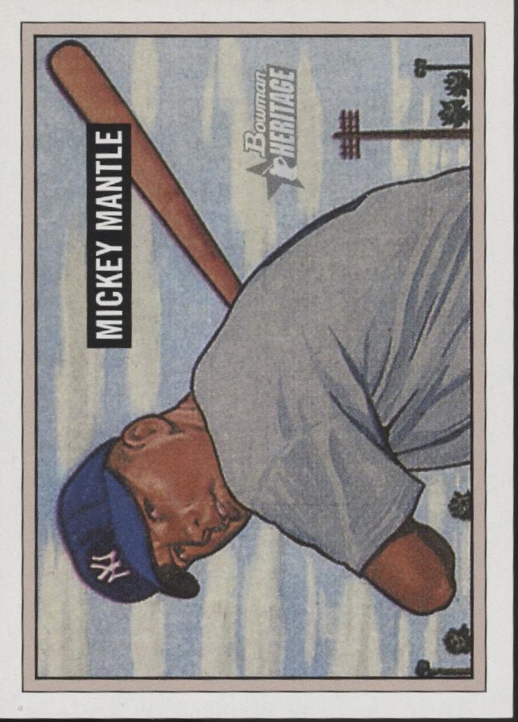 Mickey Mantle 2006 Bowman Heritage #350 - Collector Store LLC