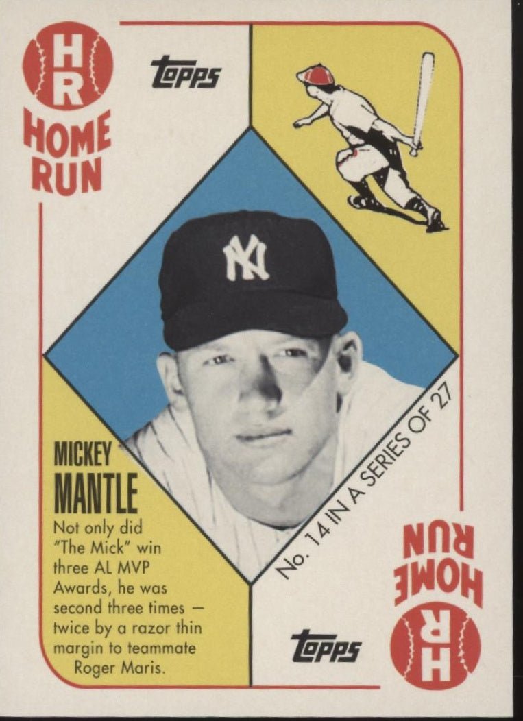 Mickey Mantle 2010 Topps Home Run Reprint #YC14 - Collector Store LLC