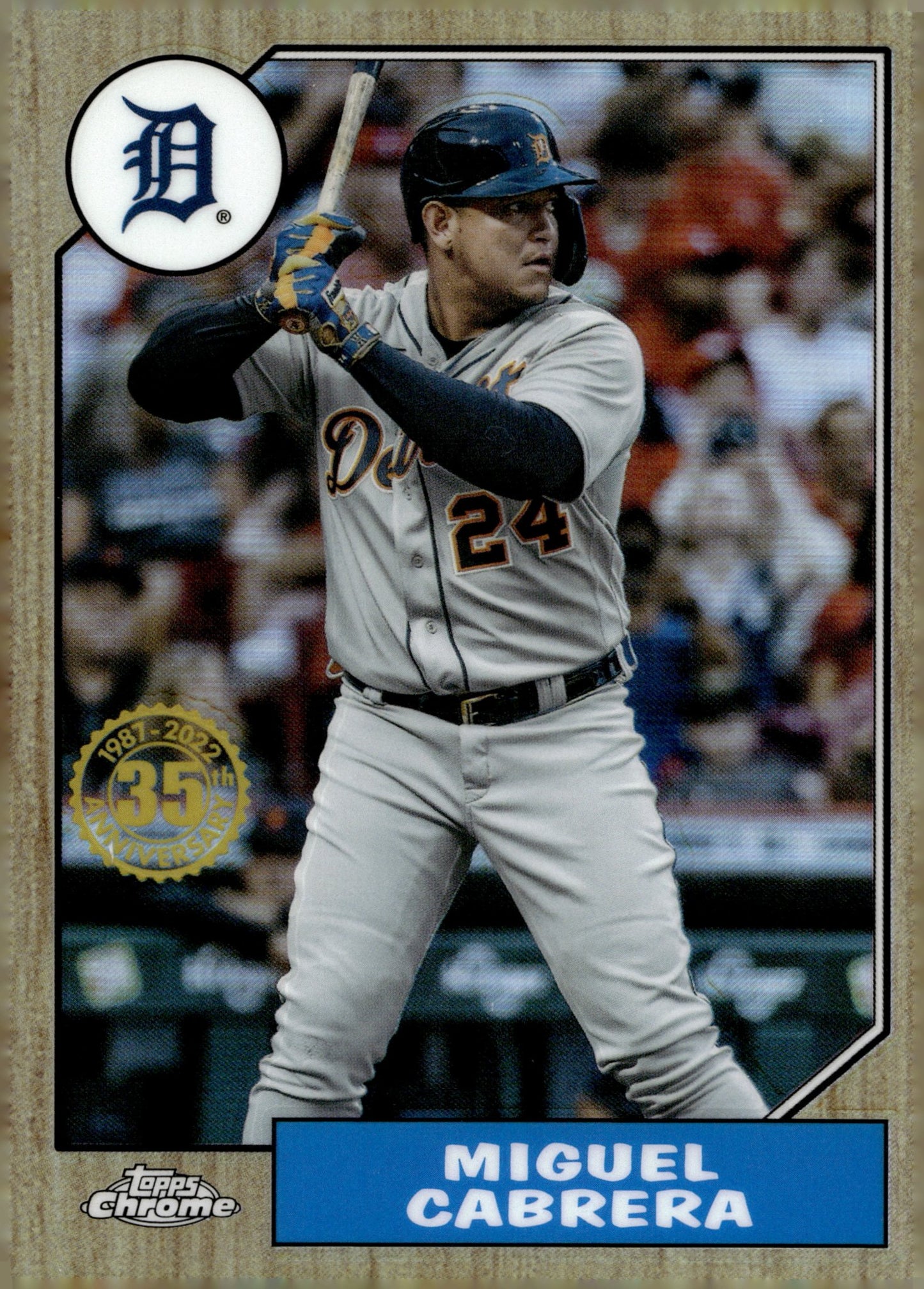 Miguel Cabrera 2022 Topps Chrome 35th Anniversary Refractor #87BC - 3 - Collector Store LLC