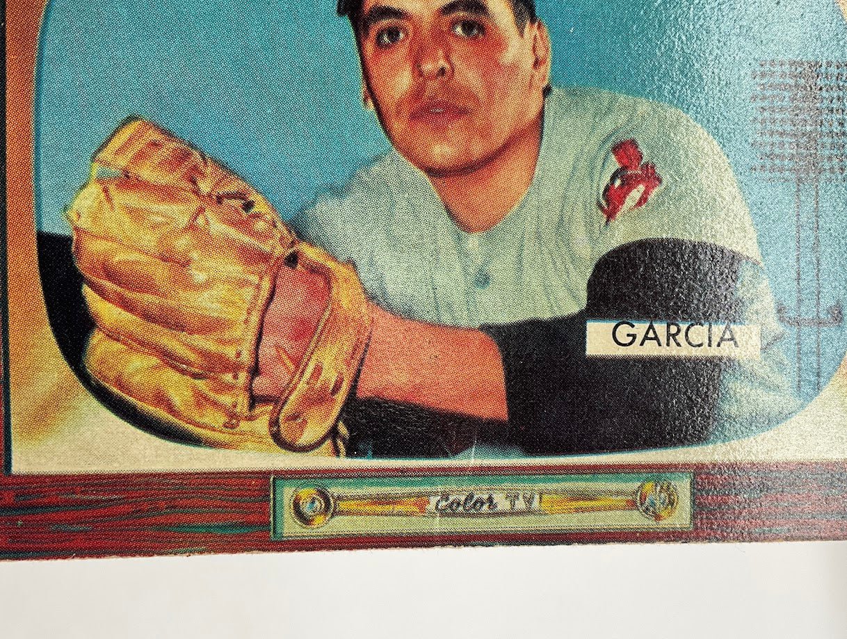 Mike Garcia 1955 Bowman #128 Cleveland Indians VG - Collector Store LLC
