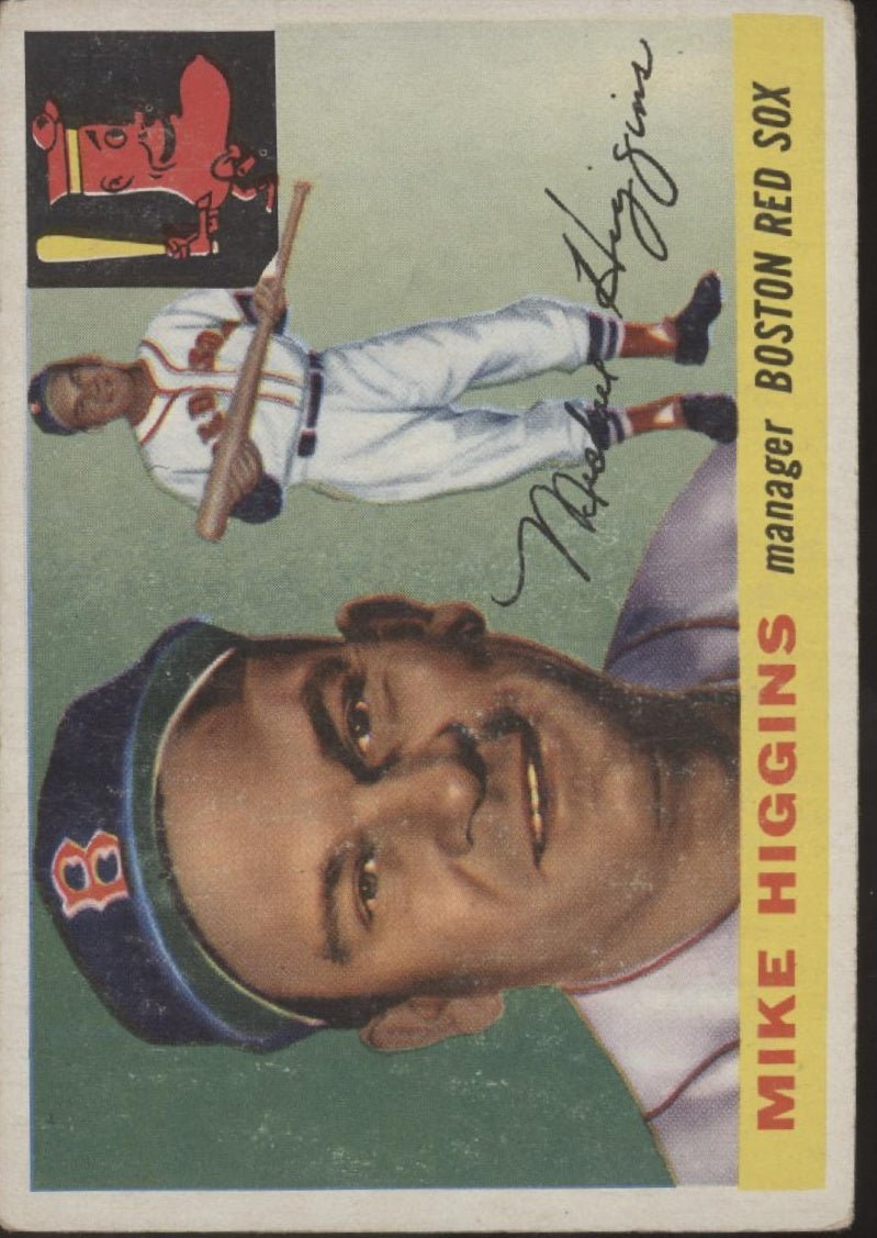 Mike Higgins 1955 Topps #150 Boston Red Sox VG - EX #2 - Collector Store LLC