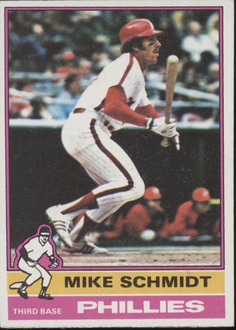 Mike Schmidt 1976 Topps #480 Philadelphia Phillies VG - EX - Collector Store LLC