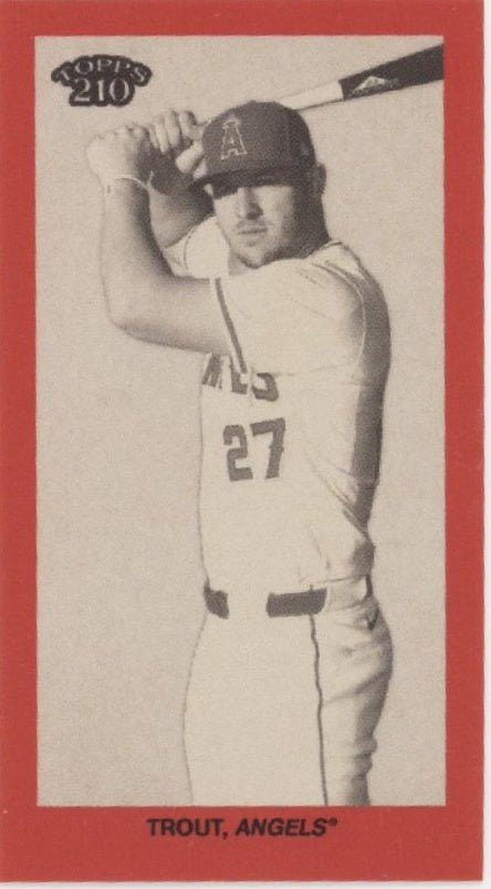 Mike Trout 2024 Topps 210 Series Old Mill Mini - Collector Store LLC