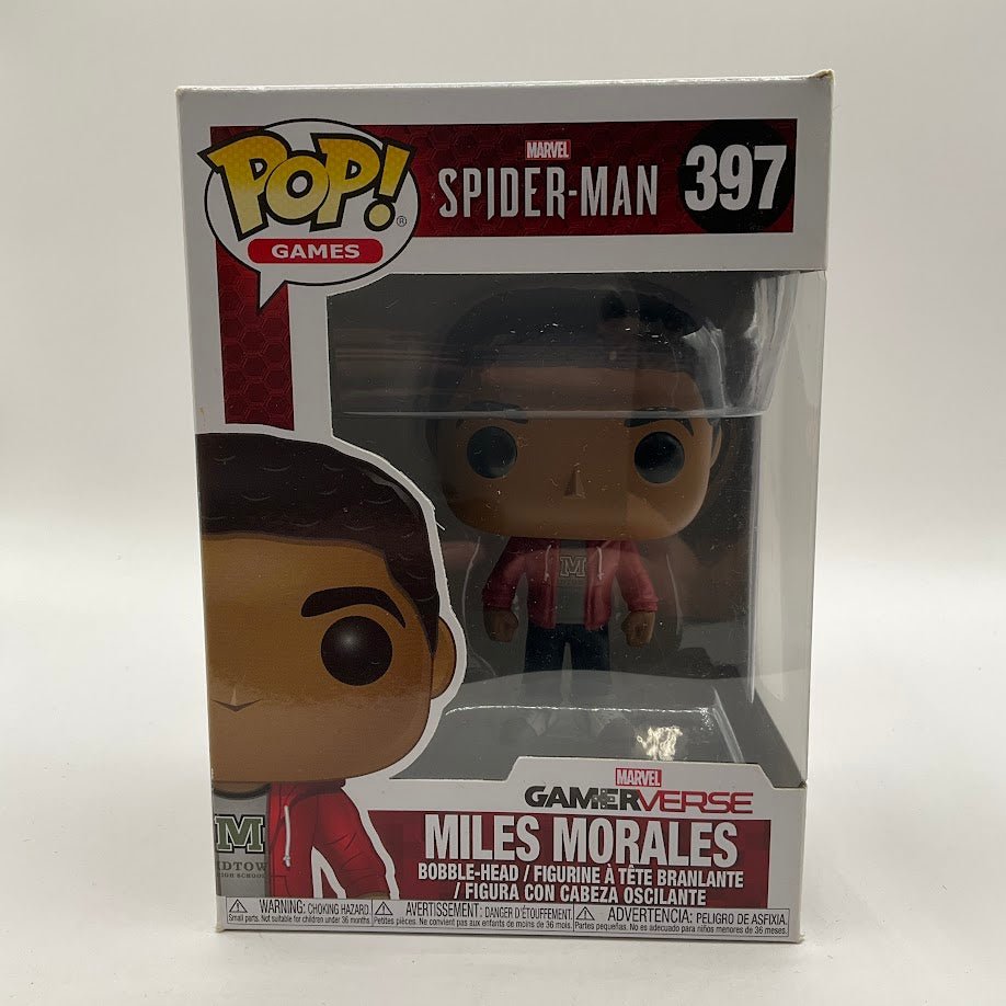 Miles Morales Funko Pop! Spider - Man #397 - Collector Store LLC