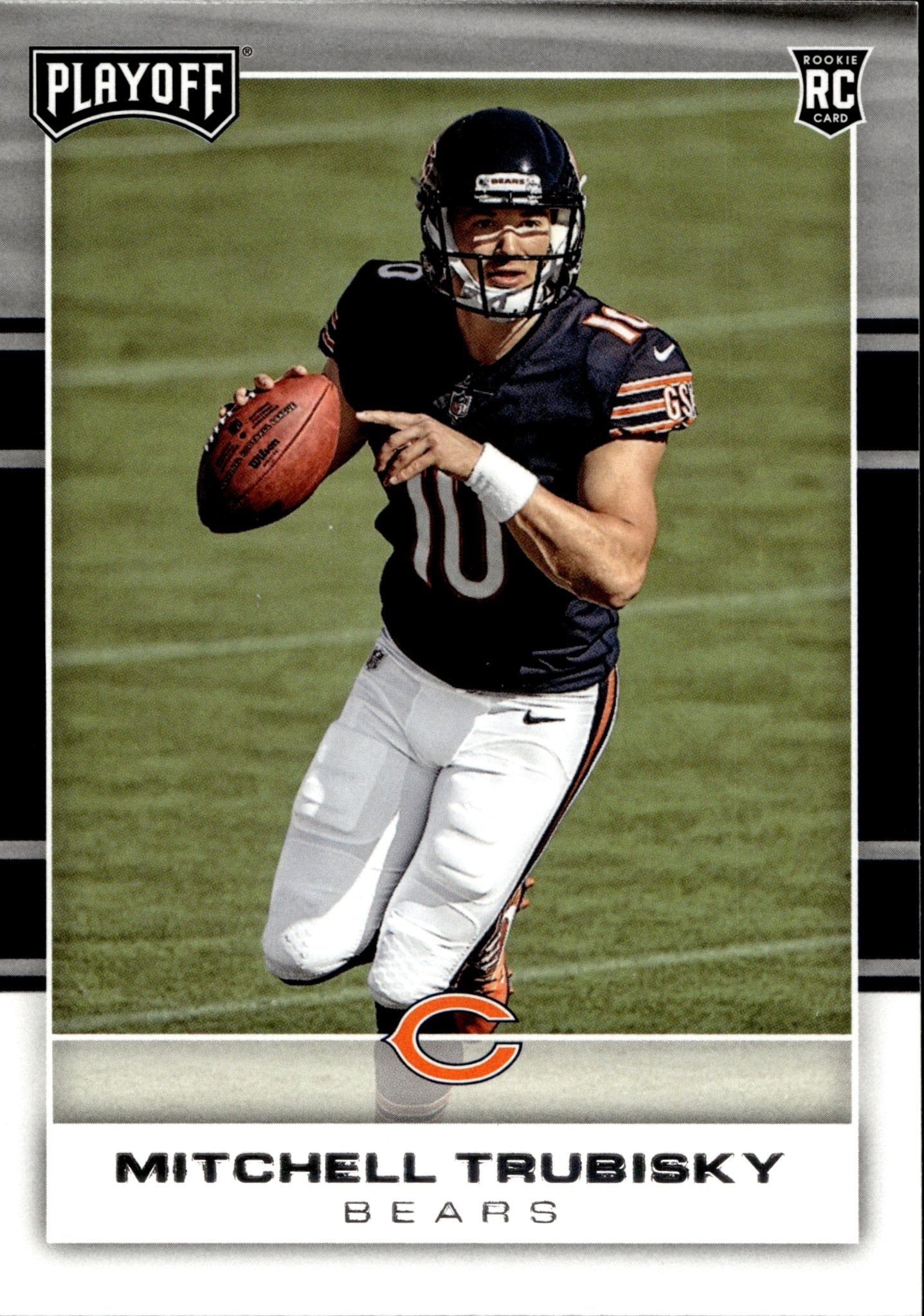 Mitchell Trubisky 2017 Panini Playoff RC #202 - Collector Store LLC