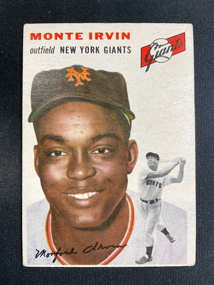 Monte Irvin 1954 Topps #3 New York Giants VG #1 - Collector Store LLC