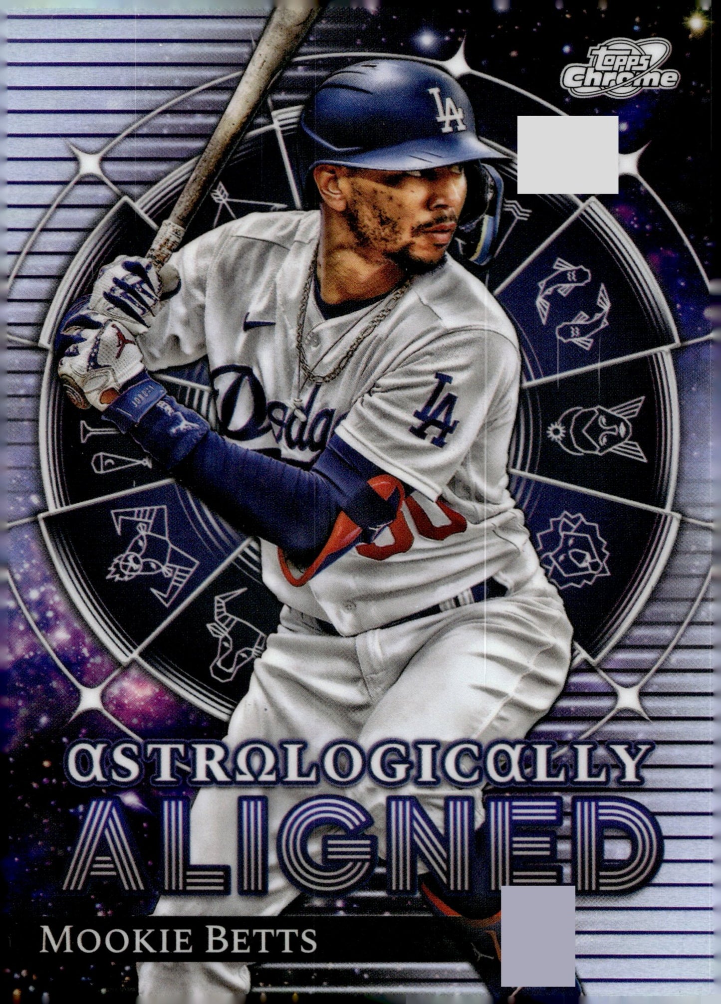 Mookie Betts 2024 Topps Chrome Cosmic Astrologically Aligned Refactor #AA - 19 - Collector Store LLC