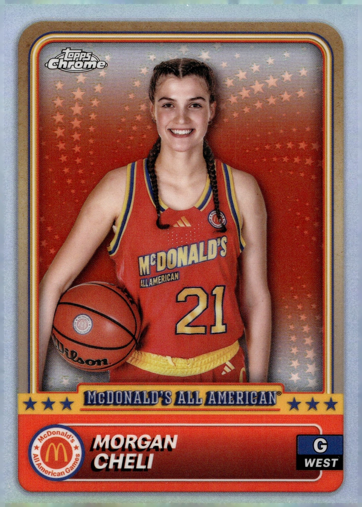 Morgan Cheli 2024 Topps Chrome McDonald's All American Refractor #66 #2 - Collector Store LLC