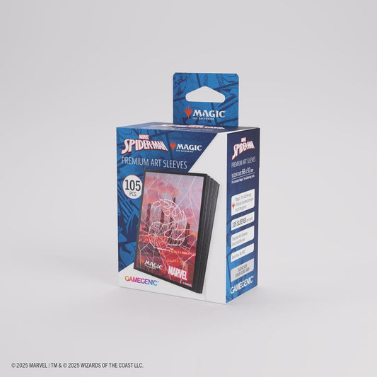 Gamegenic: Magic the Gathering Spider-Man Art Sleeves 105ct (Mountain)