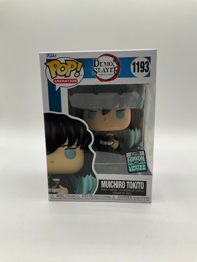 Muichiro Tokito Funko Pop! Demon Slayer #1193 2022 Funkon Limited Edition - Collector Store LLC