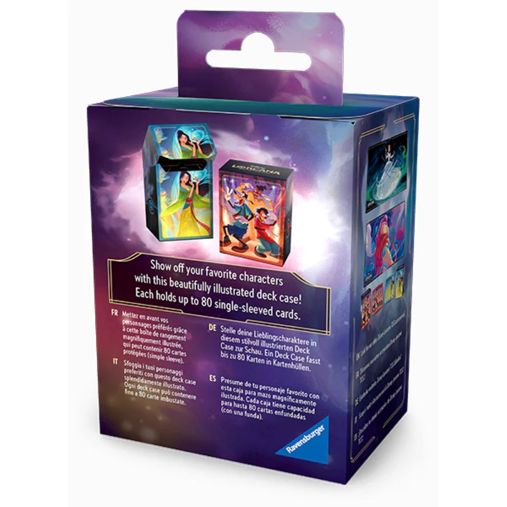 Disney Lorcana: Fabled Mulan Deck Box *Releases 9-5-2025*