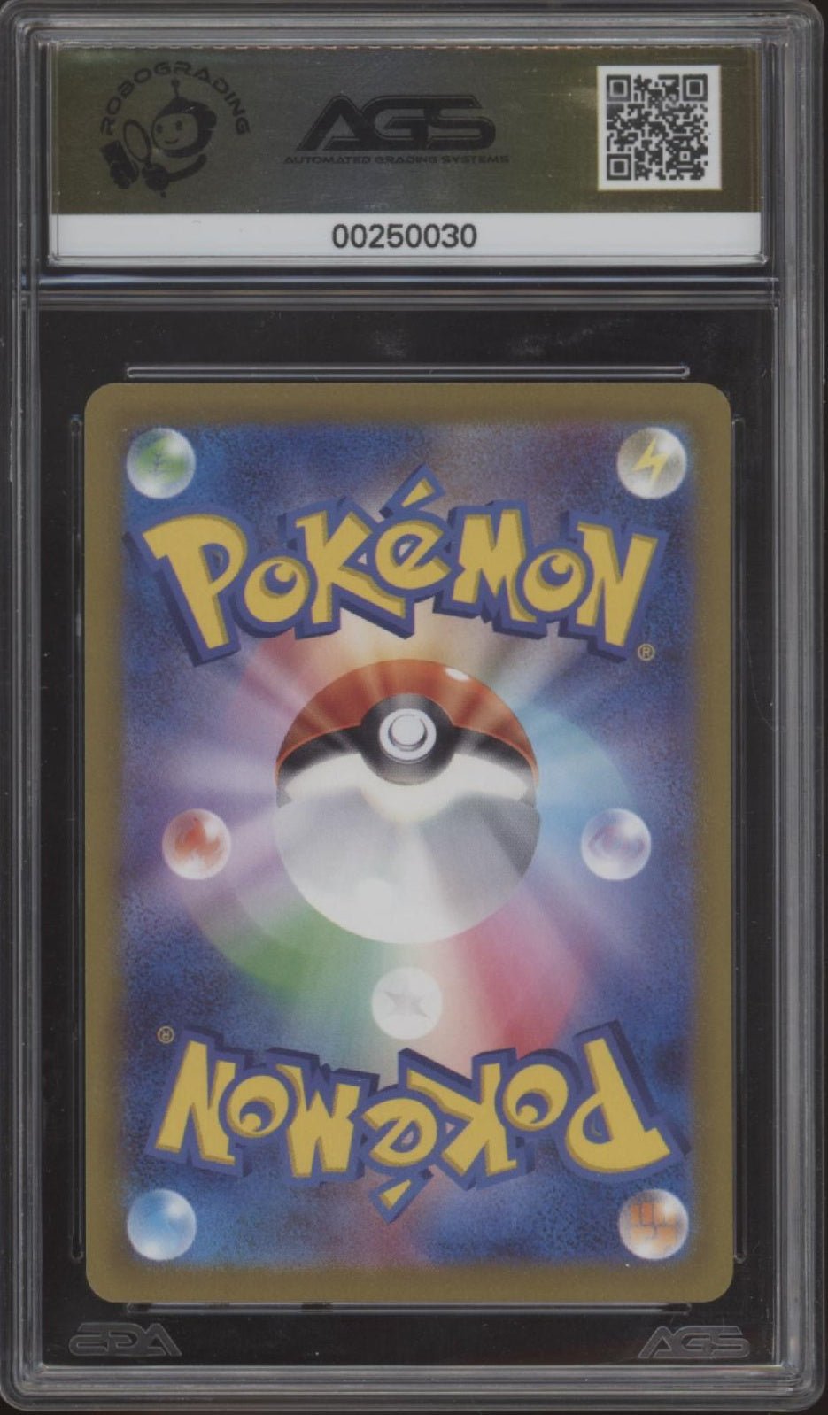 Nacli Pokemon Clay Burst Full Art Secret #078 AGS 10 - Collector Store LLC