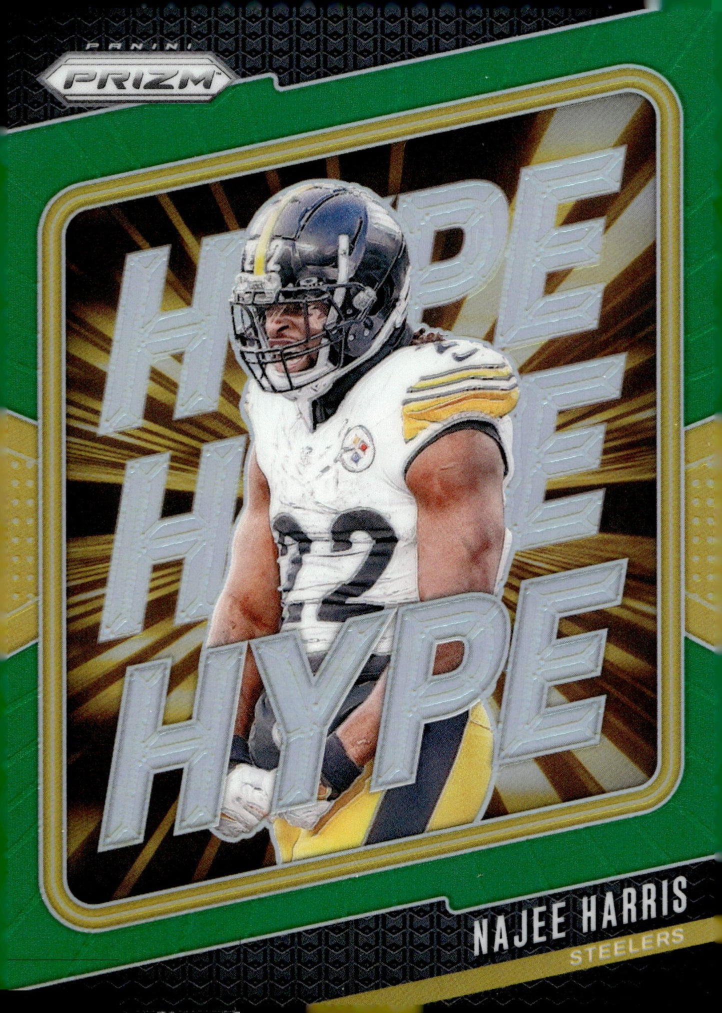 Najee Harris 2024 Panini Prizm Hype Green Prizm #6 #2 - Collector Store LLC