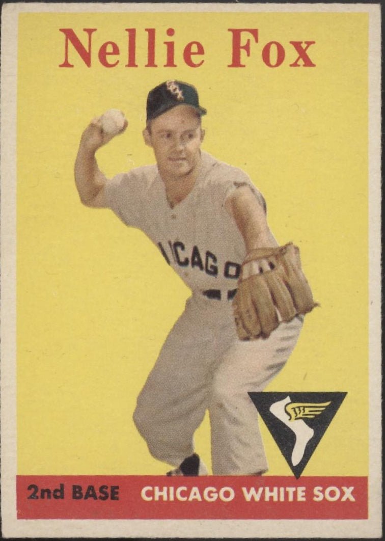 Nellie Fox 1958 Topps #400 Chicago White Sox EX #2 - Collector Store LLC