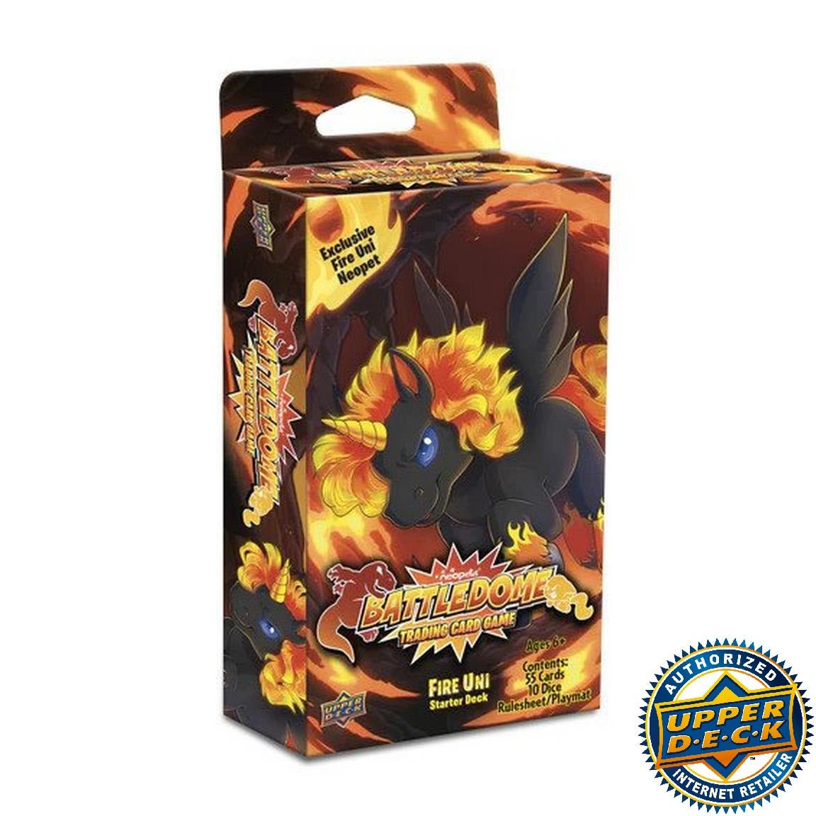 Neopets Battledome TCG: Fire Uni Starter Deck - Collector Store LLC
