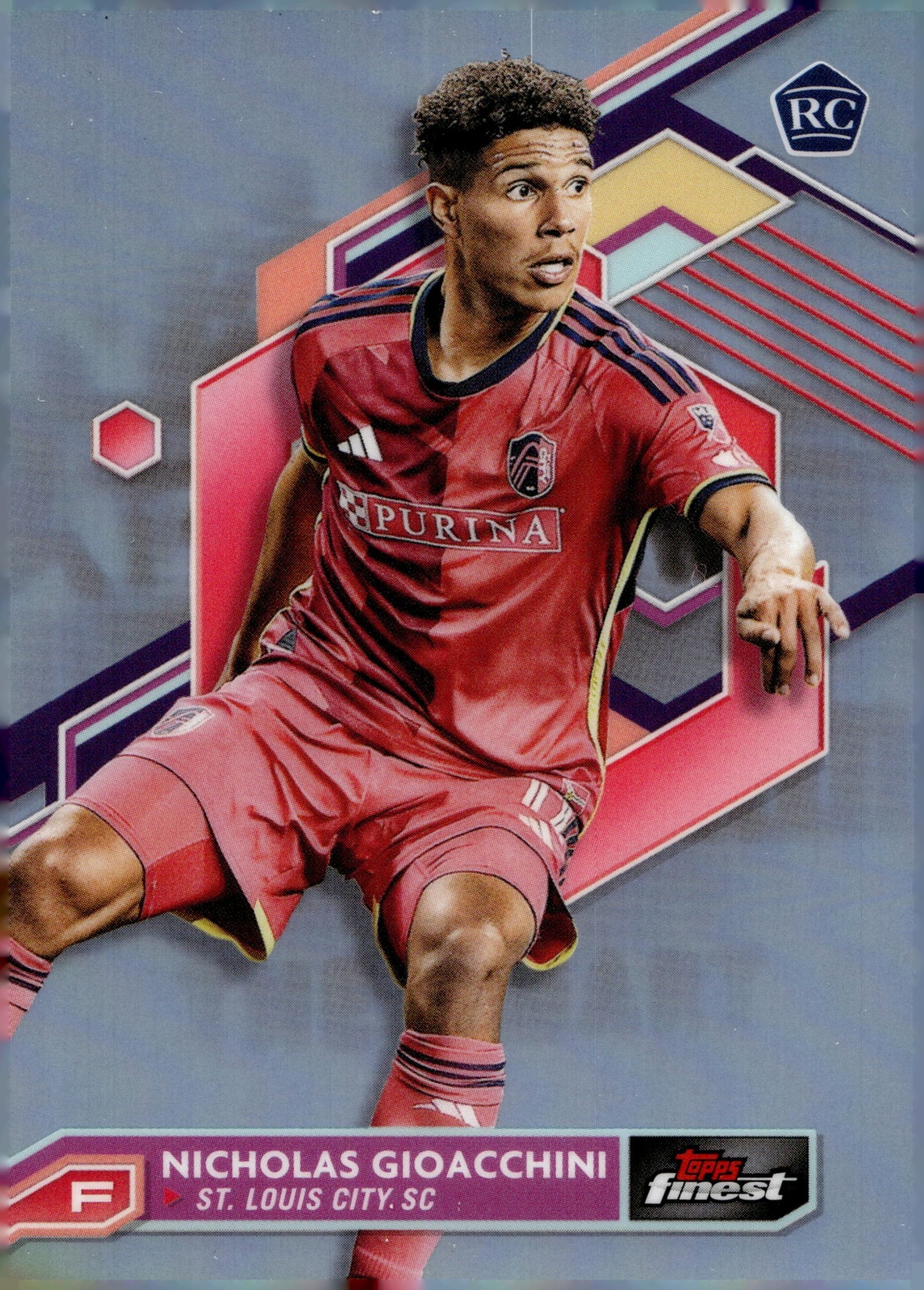 Nicholas Gioacchini 2023 Topps Finest MLS Refractor RC #26 - Collector Store LLC