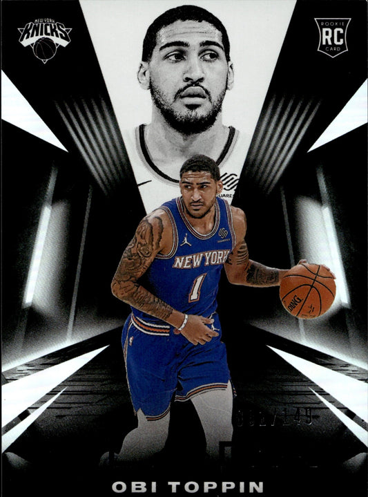 Obi Toppin 2020 - 21 Panini Black RC 081/149 #91 - Collector Store LLC