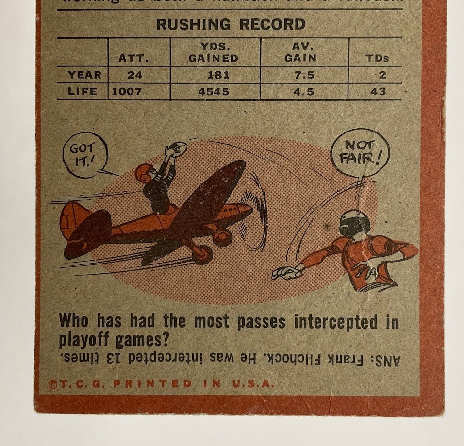 Ollie Matson 1962 Topps #79 Los Angeles Rams VG - Collector Store LLC