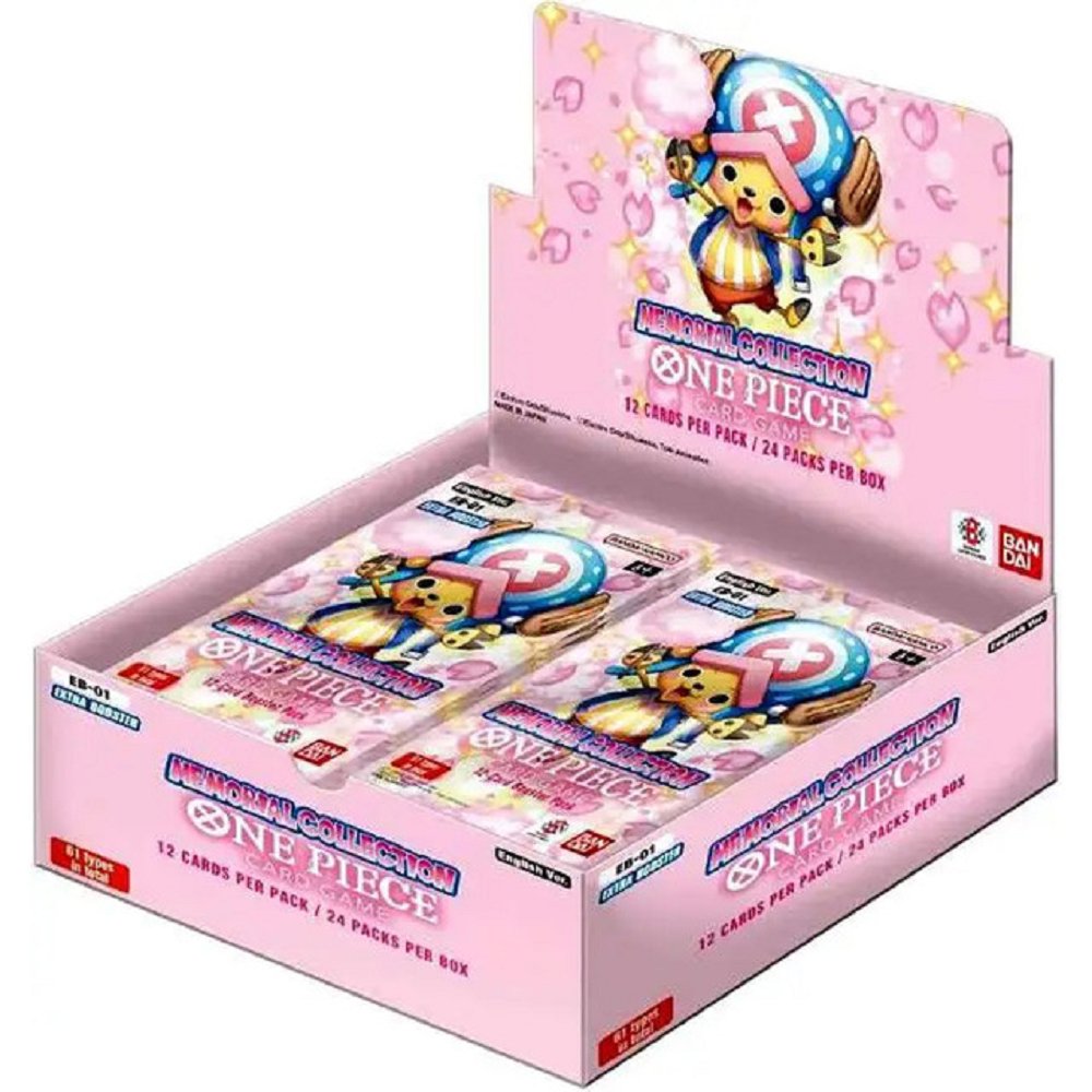 One Piece TCG: Memorial Collection Extra Booster Box (EB-01) One Piece TCG: Memorial Collection Extra Booster Box (EB-01)