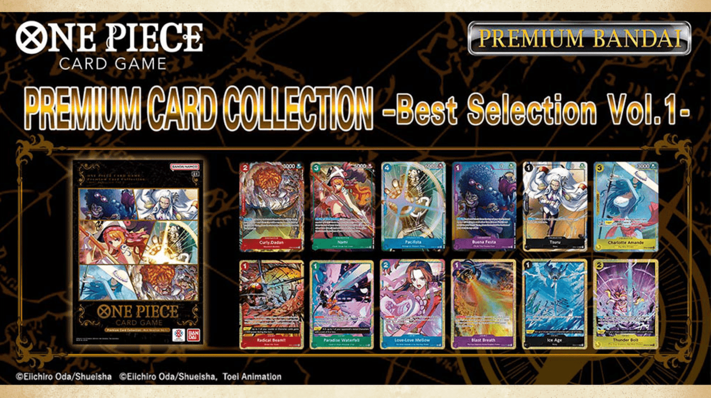 One Piece TCG: Premium Card Collection - Best Selection Vol. 1 - Collector Store LLC