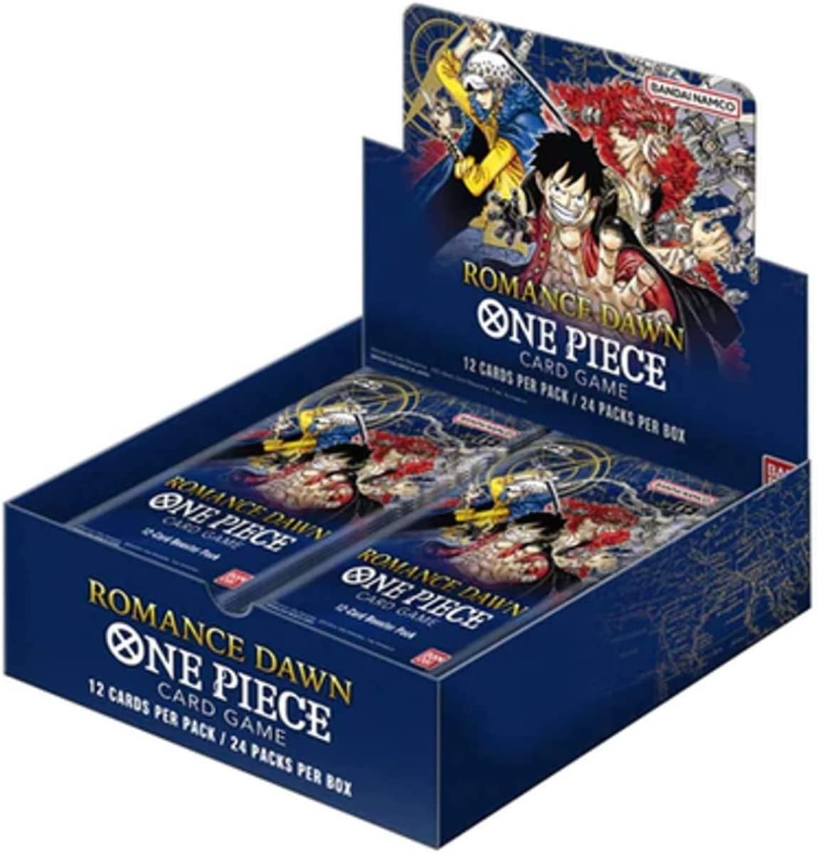 ONE PIECE CG OP-01 ROMANCE DAWN BOOSTER - BLUE BOTTOM ONE PIECE CG OP-01 ROMANCE DAWN BOOSTER - BLUE BOTTOM